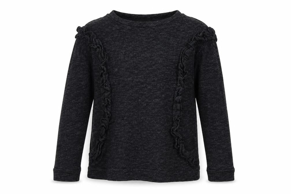 outfit kids Girls Black   Basic T-Shirt Size 9 Years