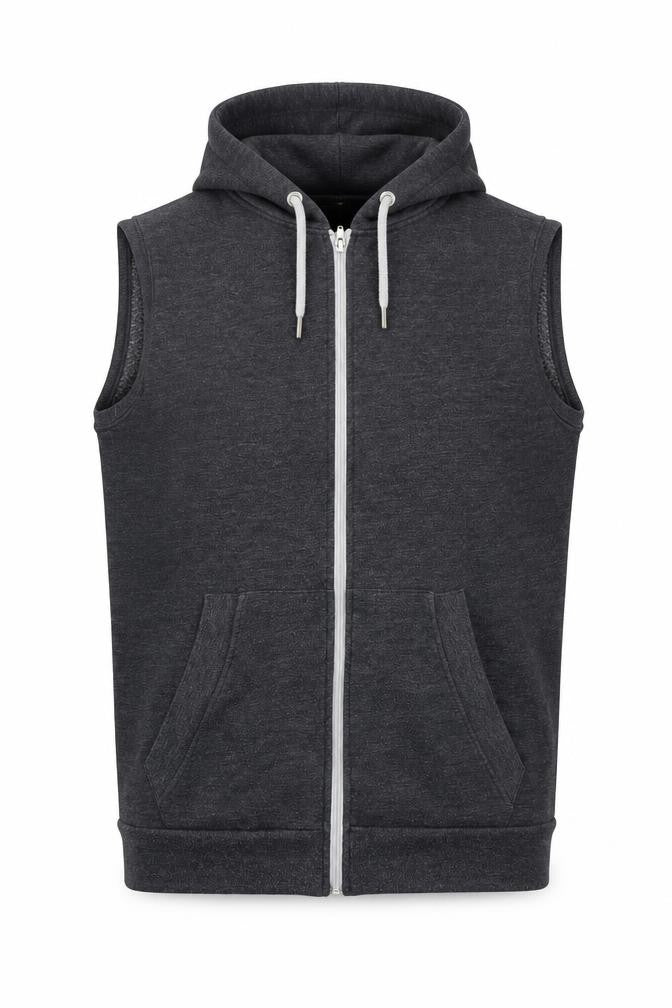 Fabric Mens Grey   Full Zip Jumper Size L