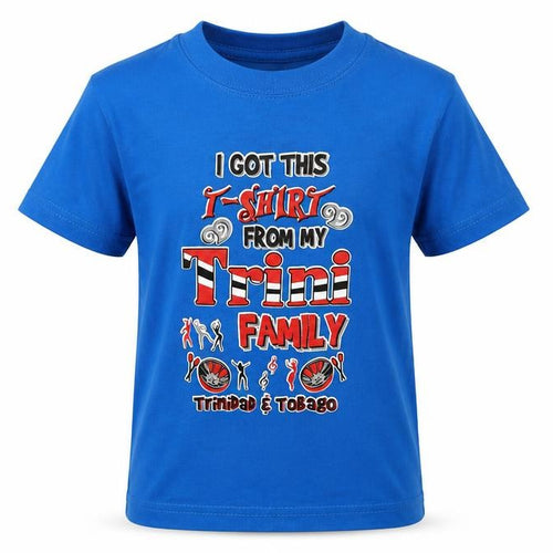 smiling Boys Blue   Basic T-Shirt Size 4 Years