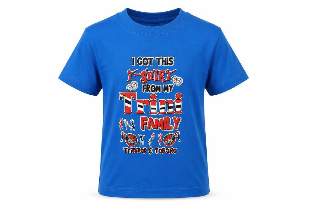 smiling Boys Blue   Basic T-Shirt Size 4 Years