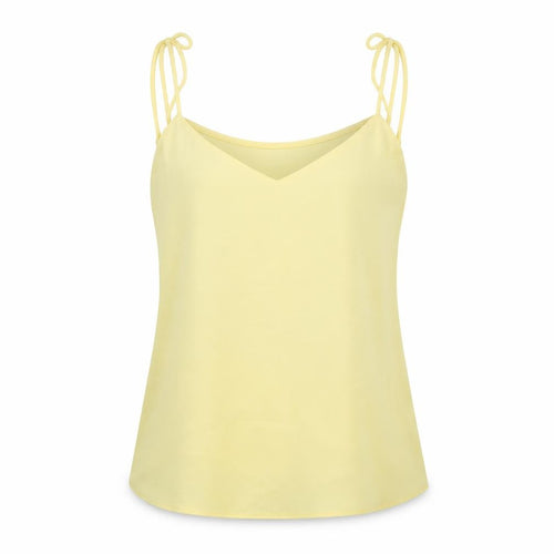 Topshop Womens Yellow   Basic Blouse Size 8