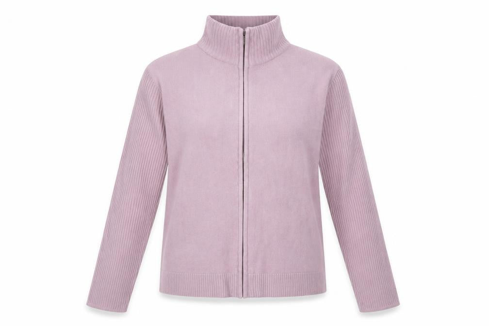 Ellie Louise Womens Purple  Knit Cardigan Jumper Size XL