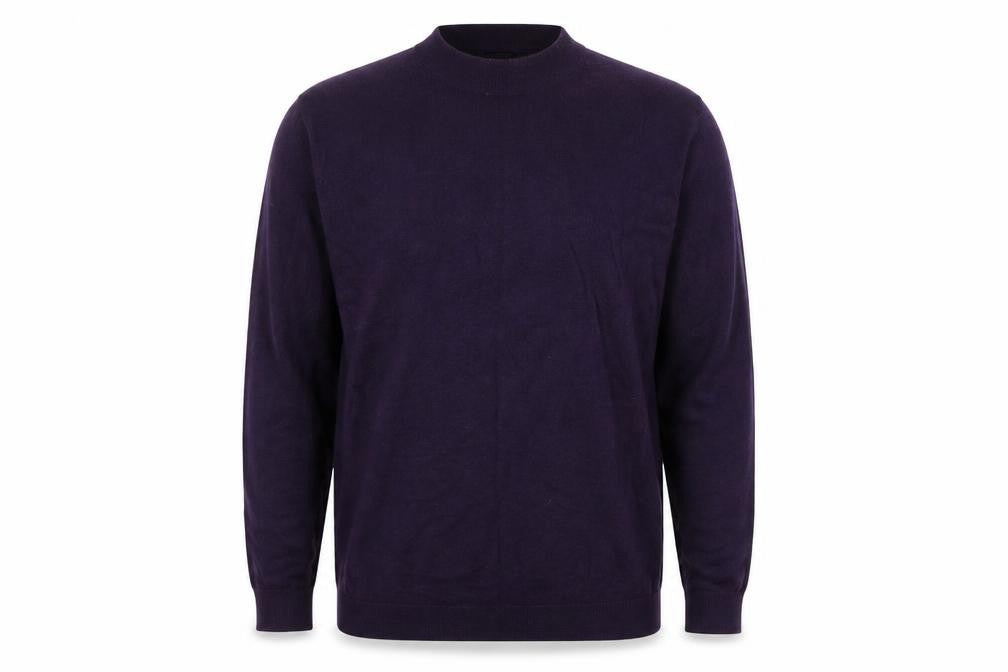 Burton Mens Purple  Knit Pullover Jumper Size XL