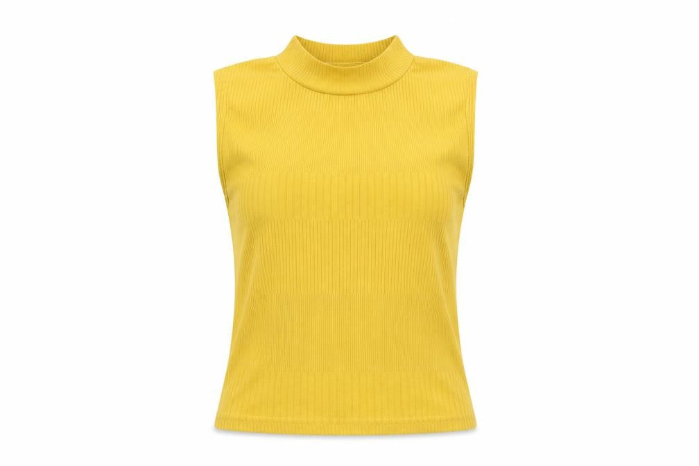 New Look Womens Yellow   Basic Blouse Size 10