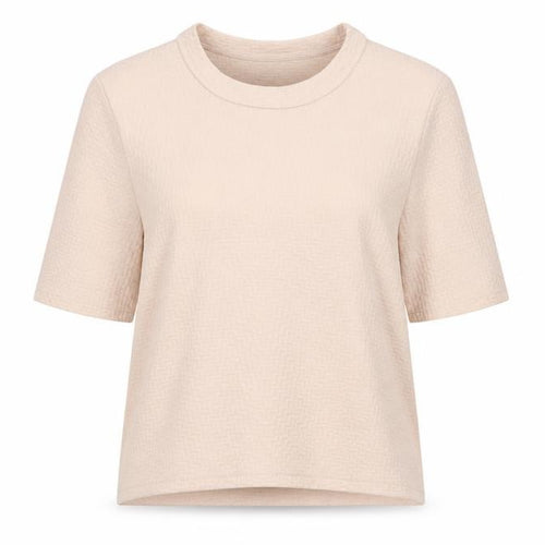 Topshop Womens Pink Geometric  Pullover Sweatshirt Size 8