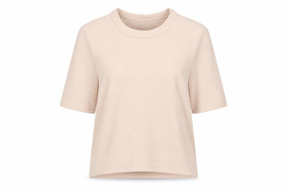Topshop Womens Pink Geometric  Pullover Sweatshirt Size 8