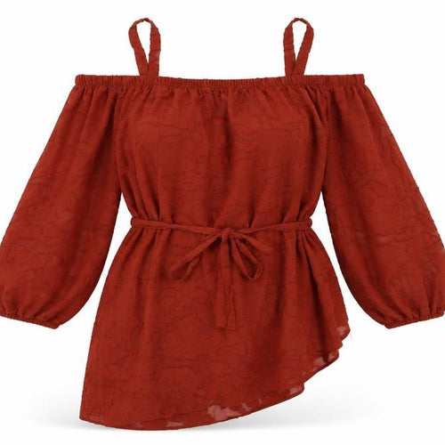 Soon Womens Orange   Basic Blouse Size 14