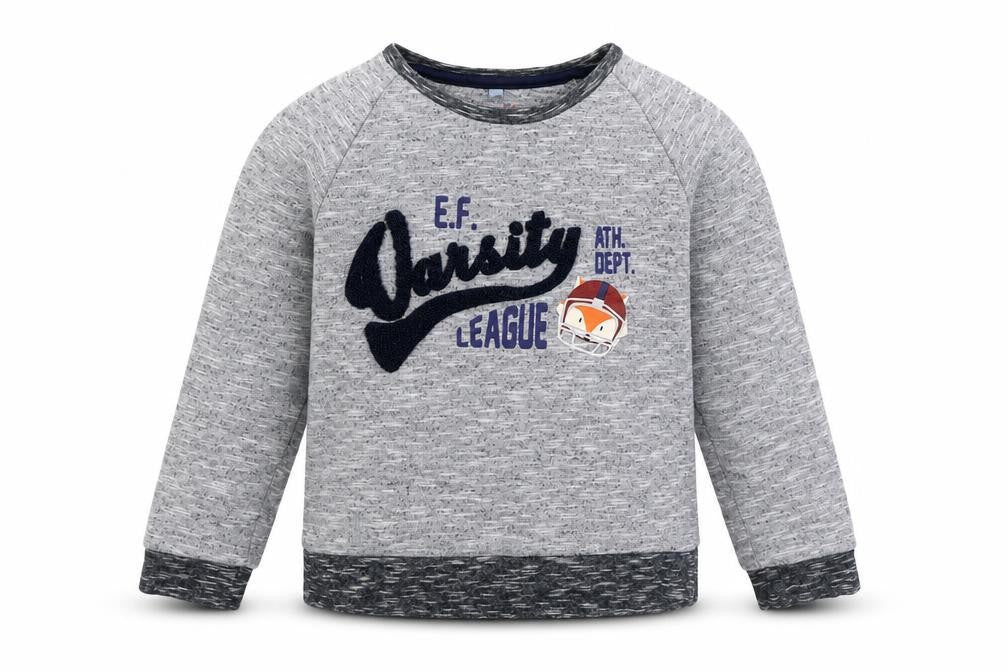 enchanted forest Boys Grey   Pullover Jumper Size 3-4 Years  - varsity league