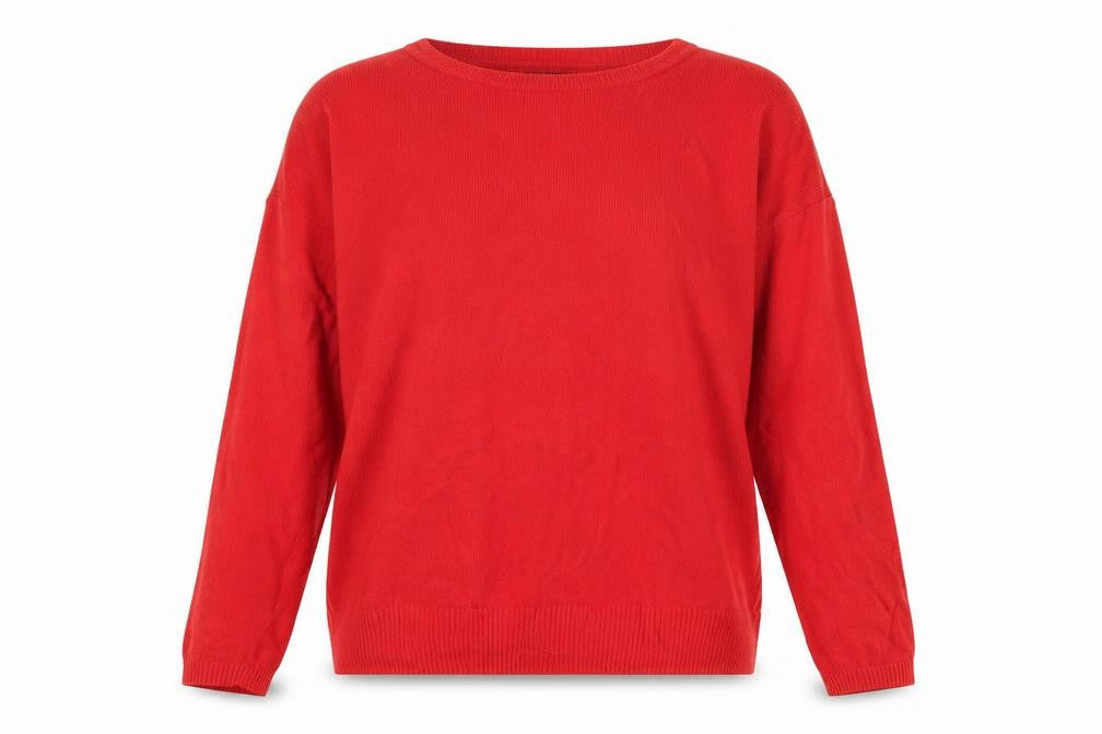 Mango Womens Red   Pullover Jumper Size M