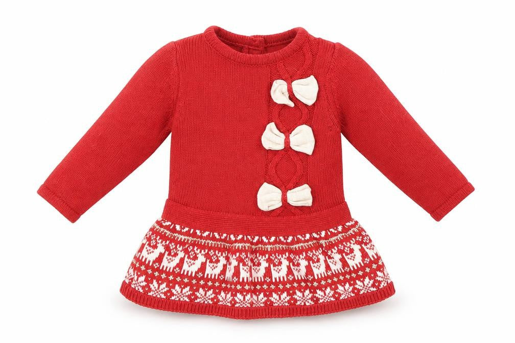 Maggie & Zoe  Red   Jumper Dress  Size 3-6 Months