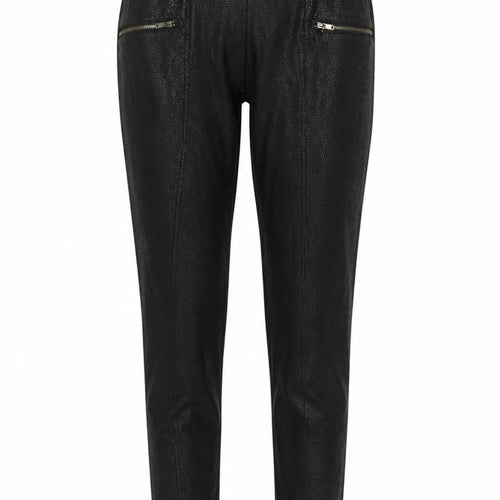 Chocolate Womens Beige Geometric  Trousers  Size S L27 in