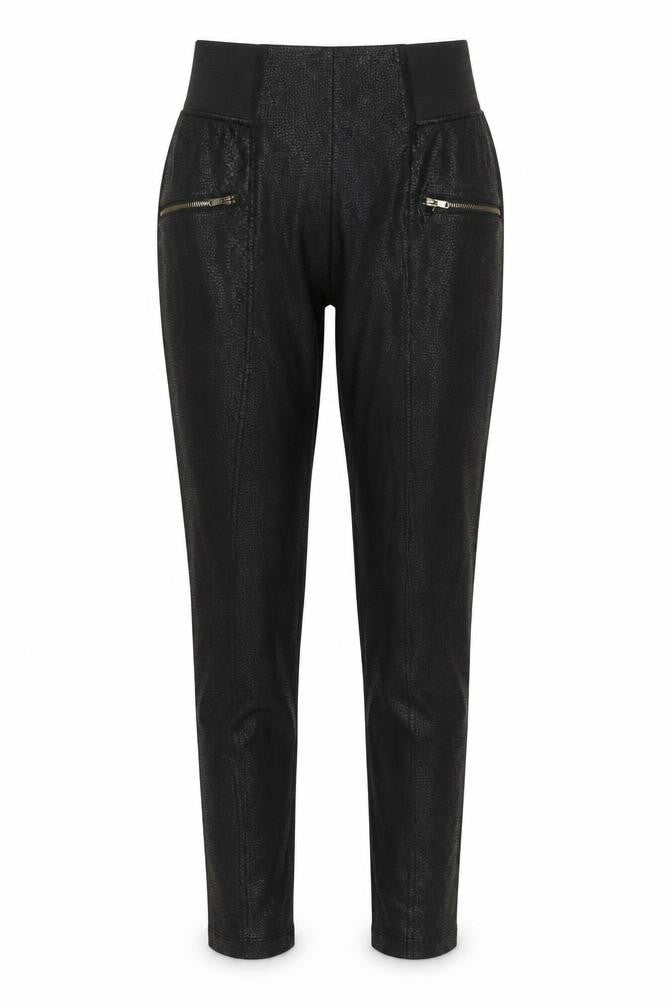 Chocolate Womens Beige Geometric  Trousers  Size S L27 in