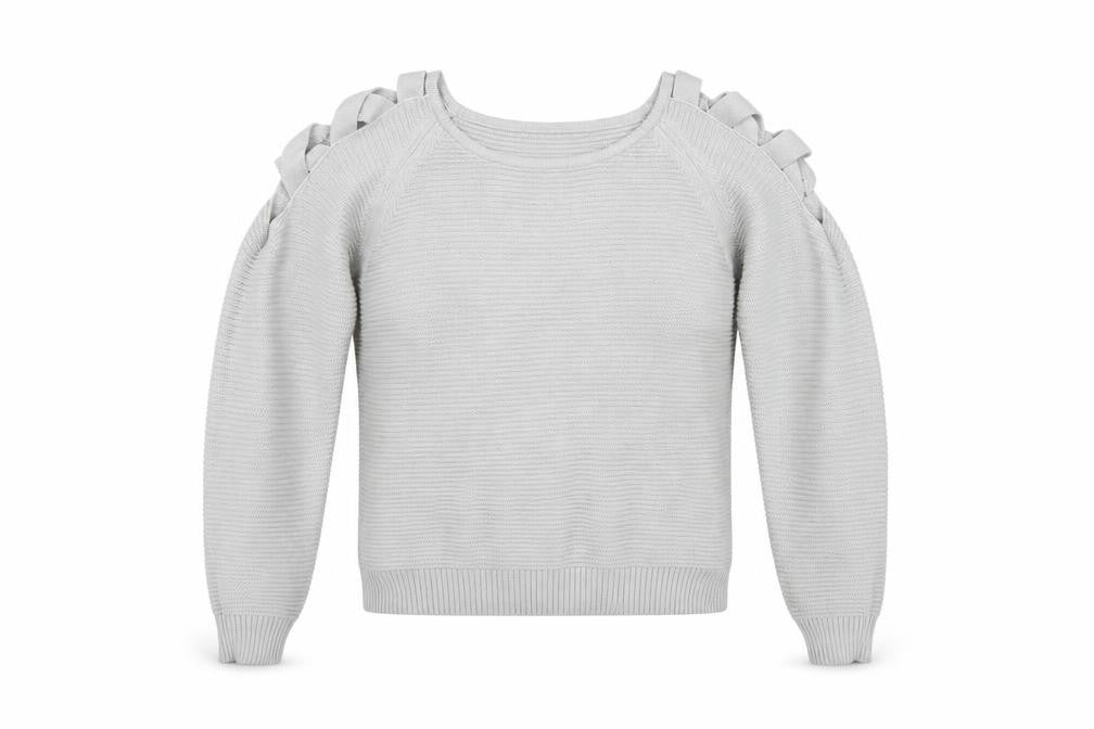 Select Womens Grey   Pullover Jumper Size 8