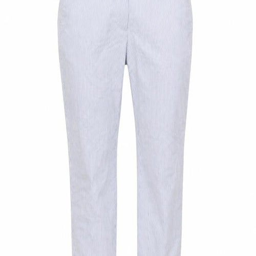 Zara Womens White Striped  Trousers  Size 36 in L27 in