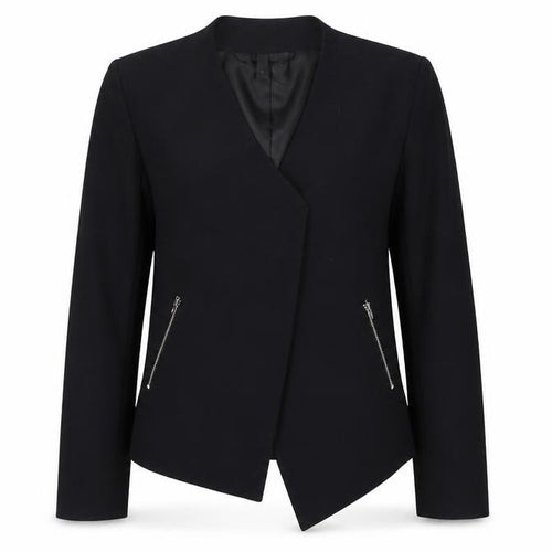 Divided Womens Black   Jacket Coat Size 8
