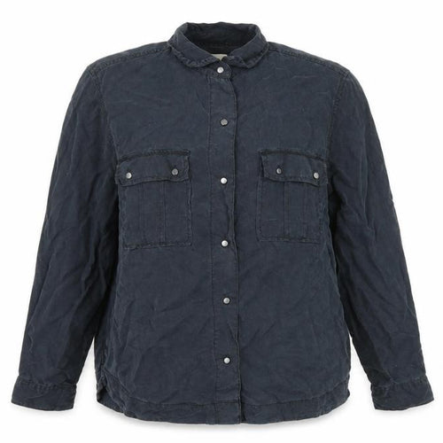 Gap Womens Black   Basic Button-Up Size L