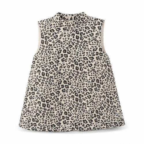 George Girls Green Animal Print  Basic Tank Size 5-6 Years