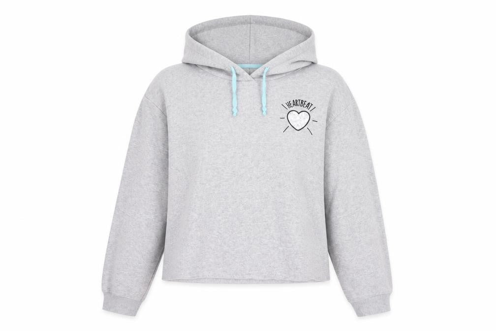 sugar dust Womens Grey   Pullover Hoodie Size L