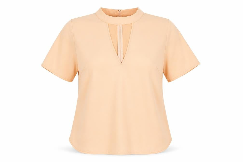 Boohoo Womens Pink   Basic Blouse Size 18