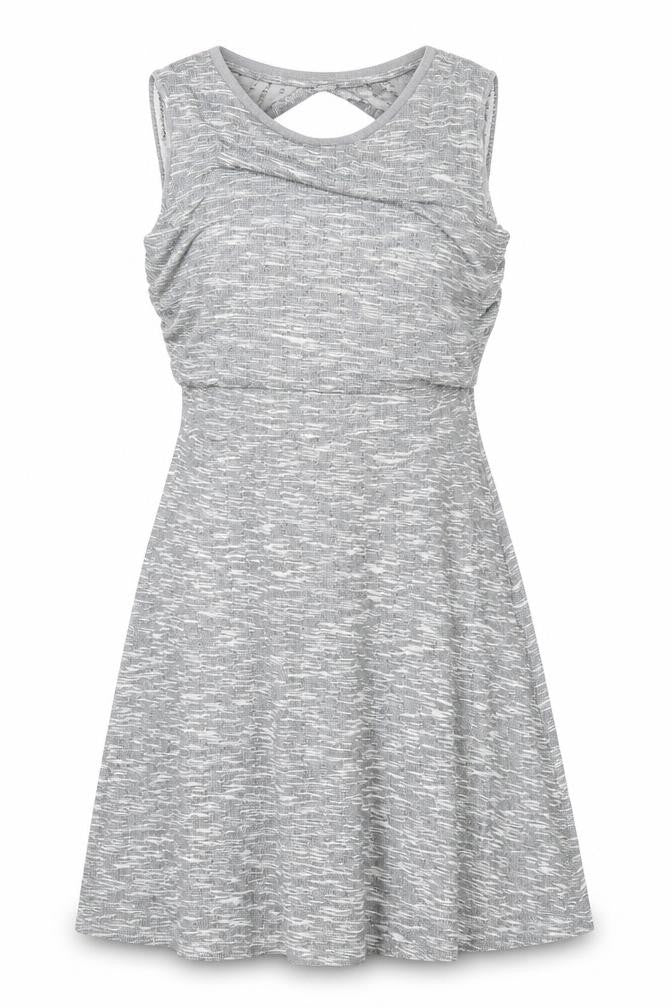 Topshop Womens Grey   Fit & Flare  Size 10