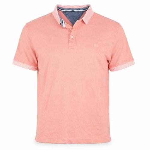Lincoln Mens Pink    Polo Size L  - coral coloured