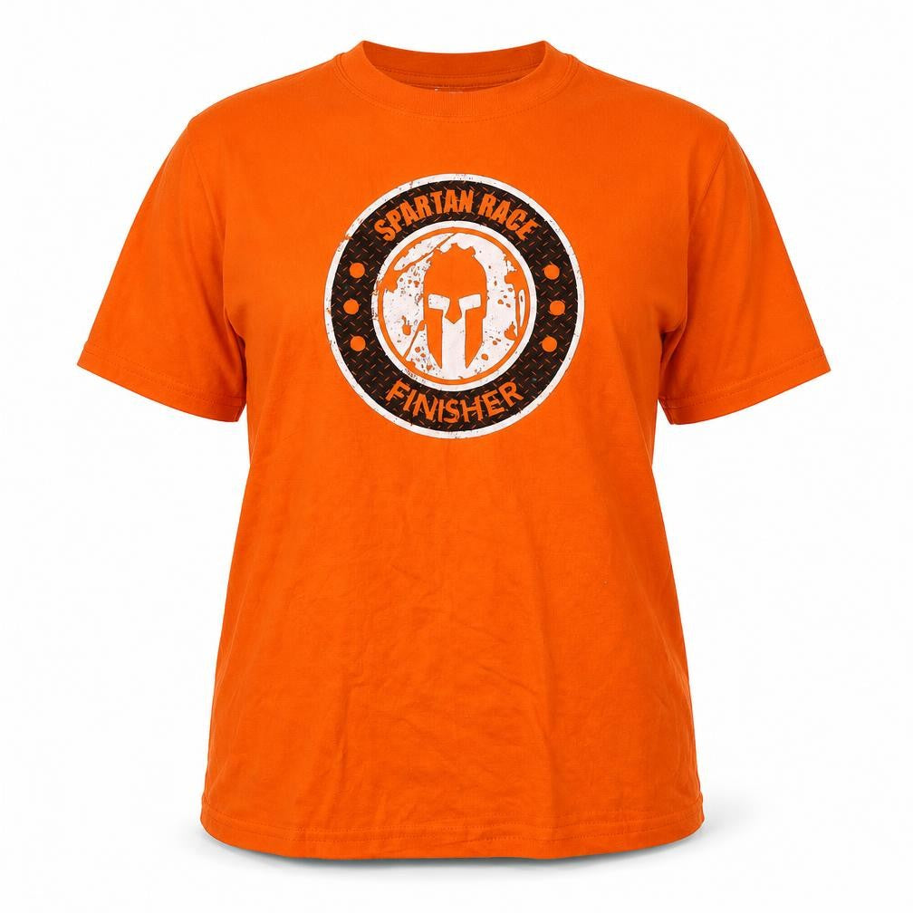 Spartan Womens Orange   Basic T-Shirt Size L