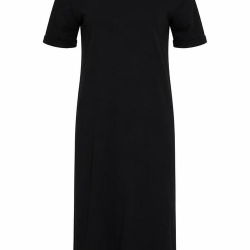 Preworn Womens Black   T-Shirt Dress  Size 6