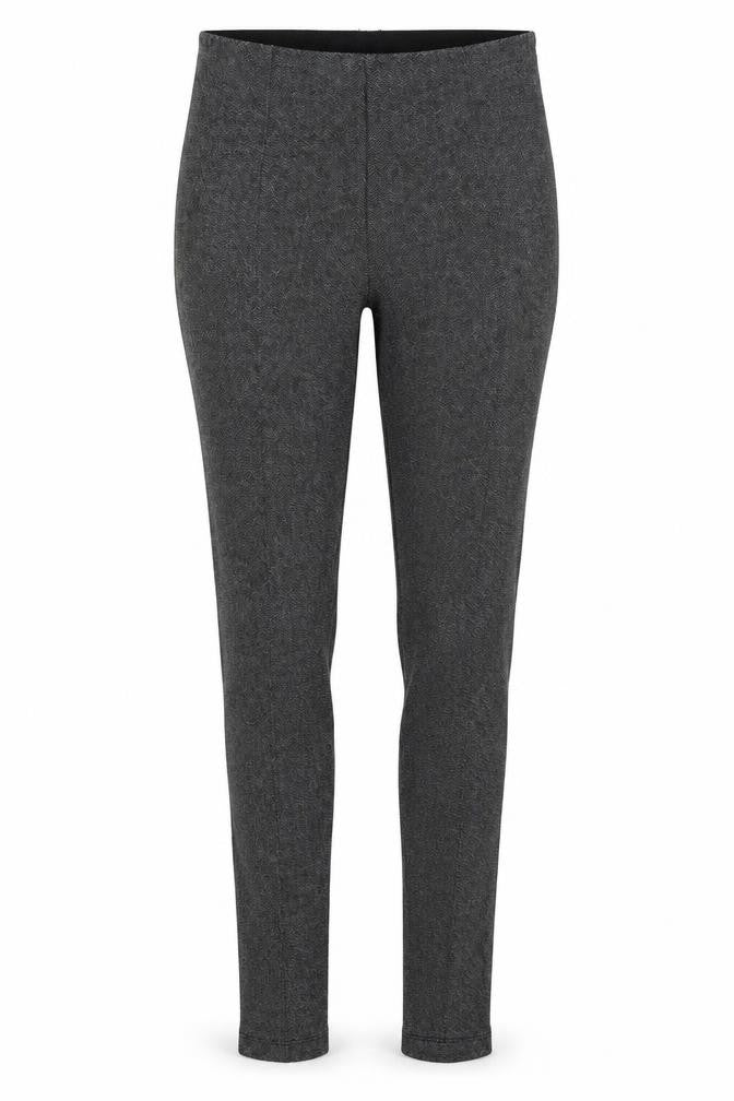 Zara Womens Grey Herringbone  Trousers  Size S L24 in