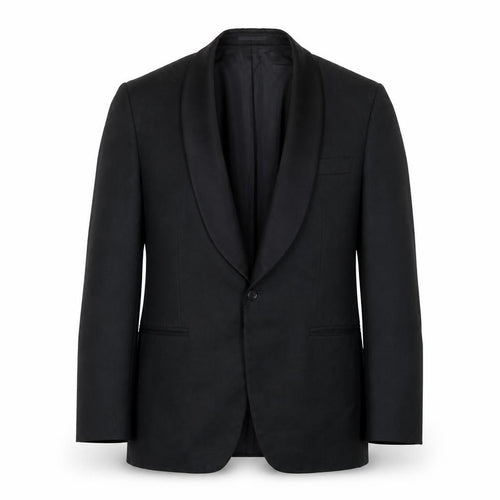 International Fashion Mens Black   Jacket Suit Jacket Size 38