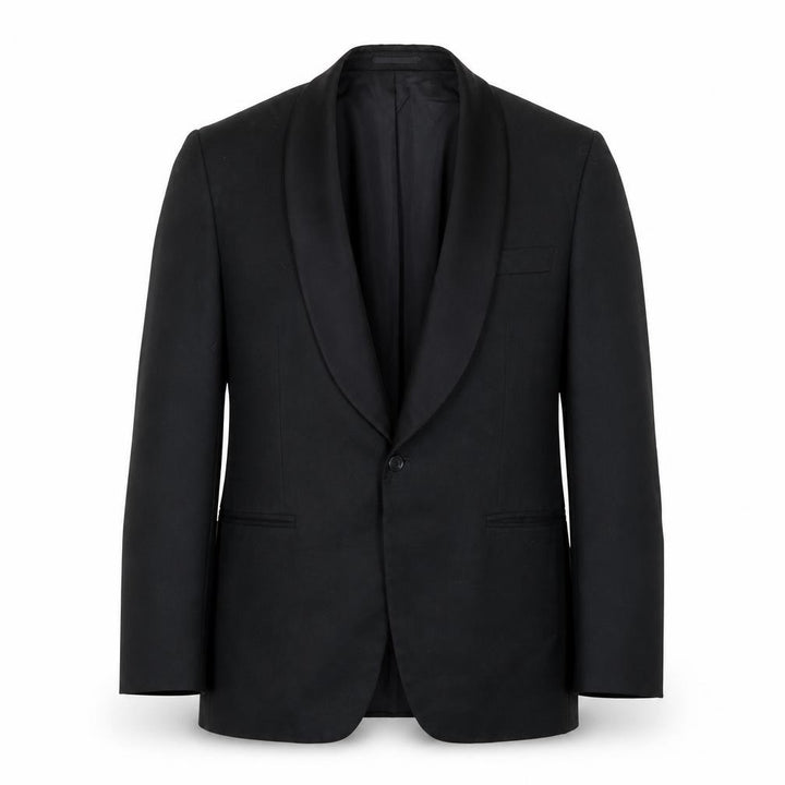International Fashion Mens Black Jacket Suit Jacket Size 38