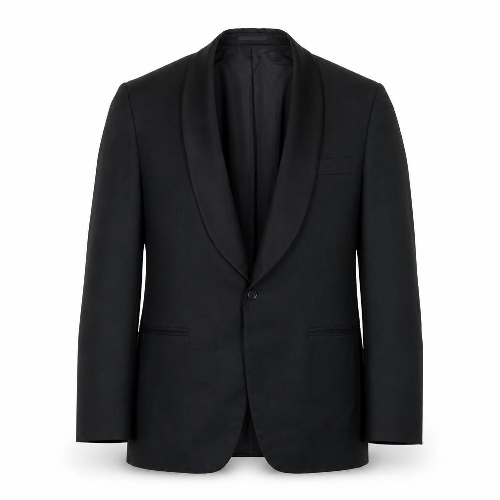International Fashion Mens Black   Jacket Suit Jacket Size 38