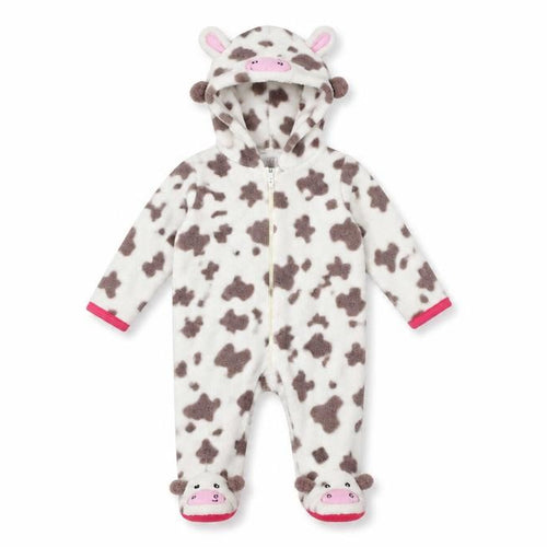 Early Days Girls White Animal Print  Kaftan One Piece Size 0-3 Months  - Cow
