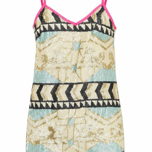 Miss Selfridge Womens Multicoloured Animal Print  Camisole Tank Size 6