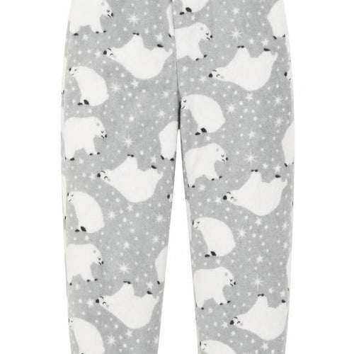 Just Like You Girls White Animal Print  Capri Pyjama Pants Size 10-11 Years