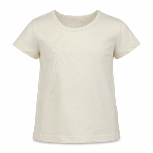 M&S Girls White   Basic T-Shirt Size 6 Years