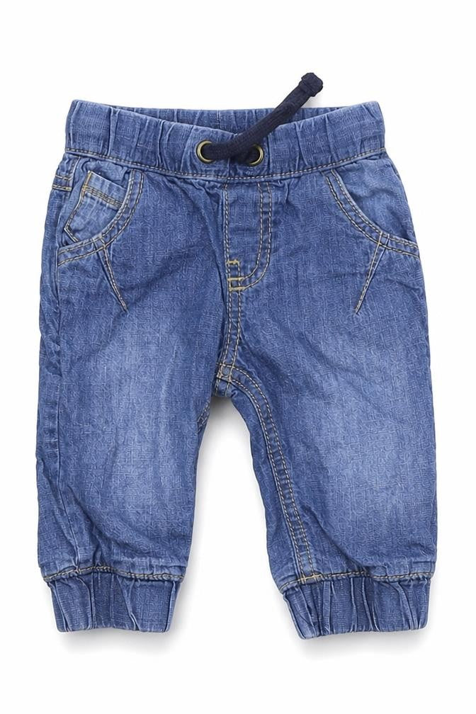 F&F Boys Blue   Cargo Jeans Size 3-6 Months