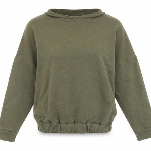 Boohoo Womens Green  Knit Pullover Jumper Size S