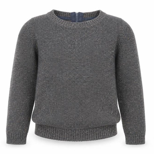 NEXT Girls Grey  Knit Pullover Jumper Size 12 Years