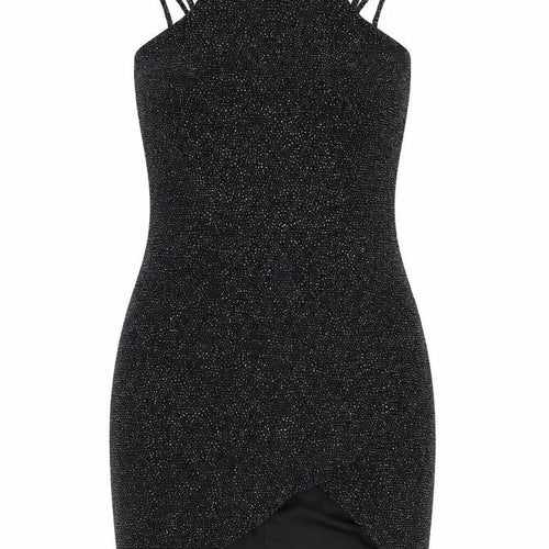 Preworn Womens Black   Bodycon  Size 14