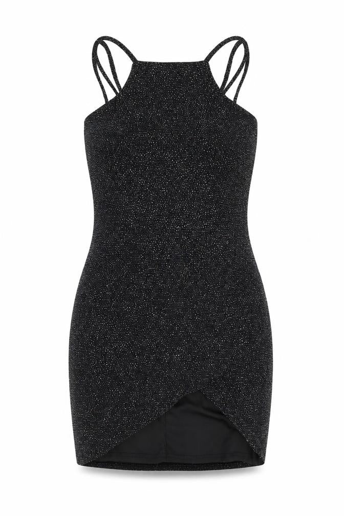 Preworn Womens Black   Bodycon  Size 14