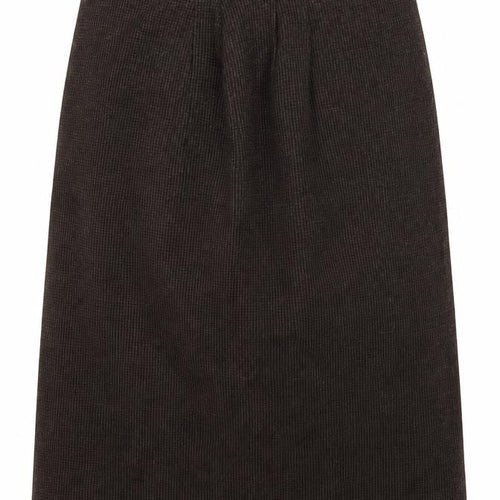 Preworn Womens Brown   A-Line Skirt Size 34 in