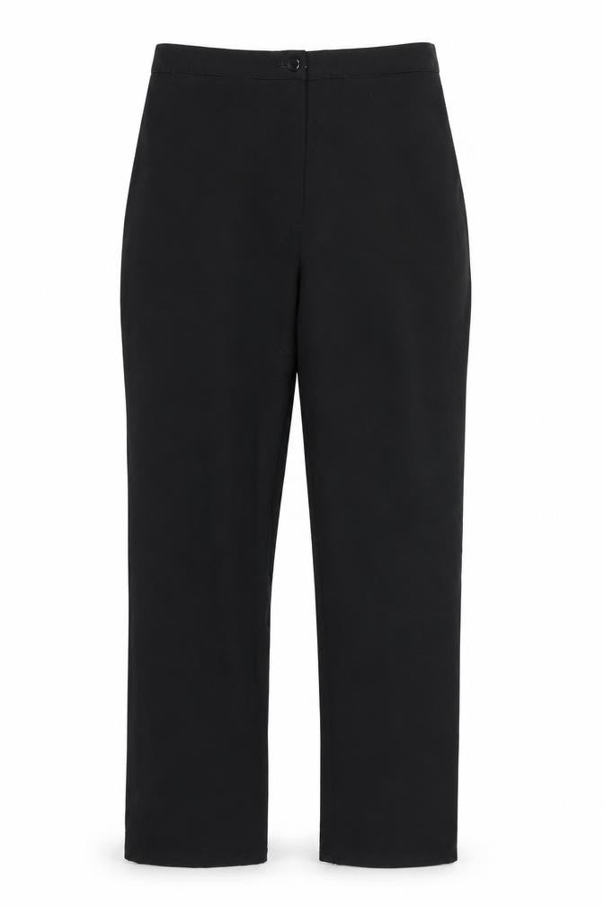 Preworn Womens Black  Rayon Trousers  Size M L27 in