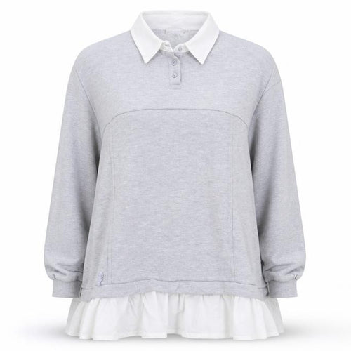 CAMEO ROSE  Womens Grey   Pullover Jumper Size L