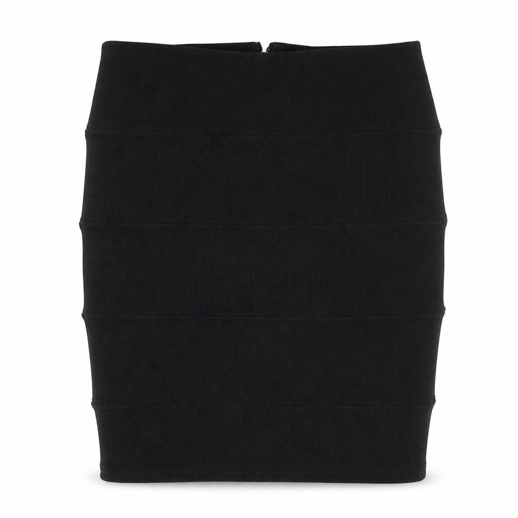 Preworn Womens Black   Mini Skirt Size 8