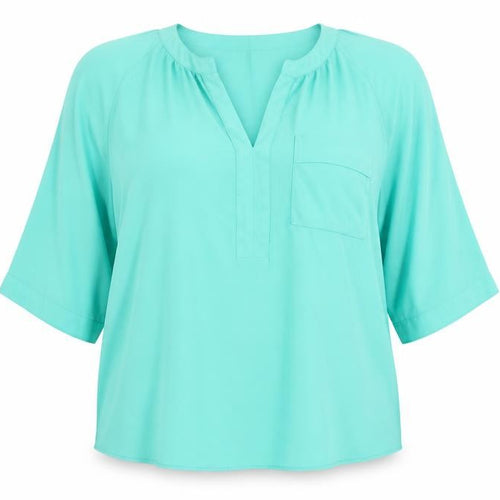 Principles Womens Green   Basic Blouse Size 14