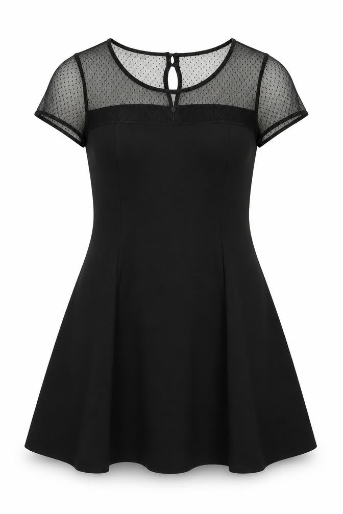 Lunalleva Womens Black   A-Line  Size L