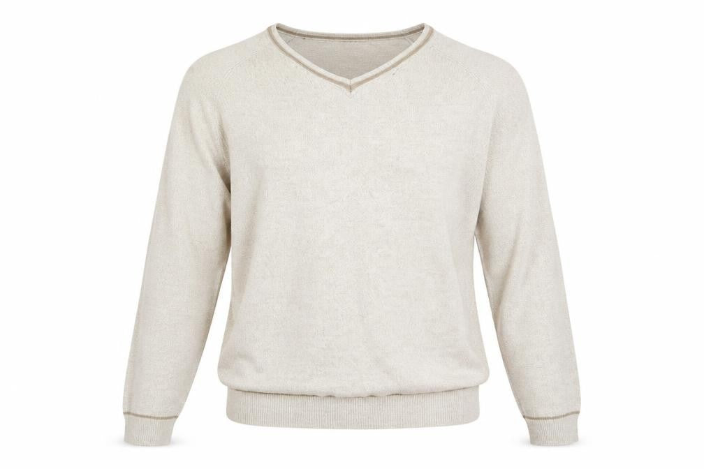 BHS Mens Beige   Pullover Jumper Size XL