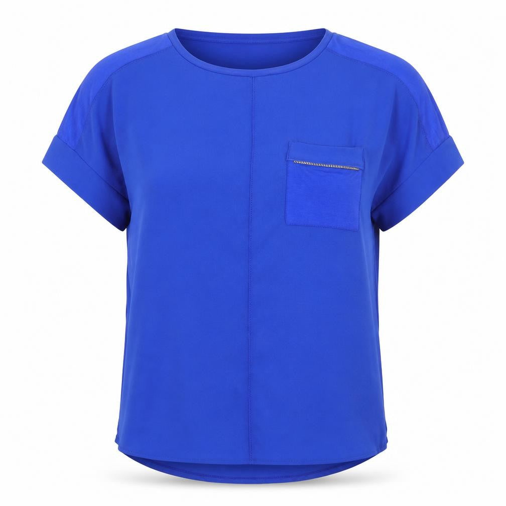 F&F Womens Blue   Basic Blouse Size 6