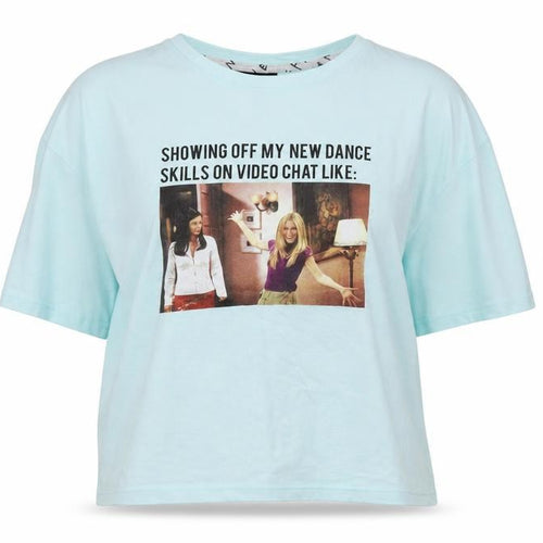 friends Womens Blue   Basic T-Shirt Size L