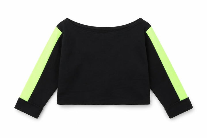 Boohoo Womens Black Pullover Sweatshirt Size 10